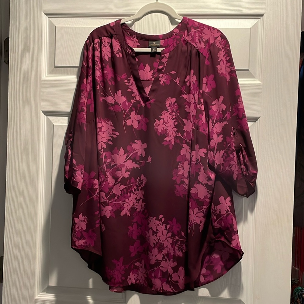 Worthington 3x Chiffon Tunic